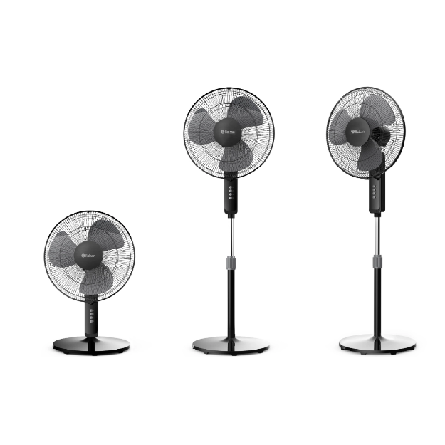 Picture of Balsan Stand fan 16 inch 3 Blade  Black color